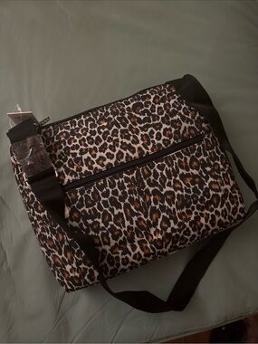 Maxx New York leopard print handbag